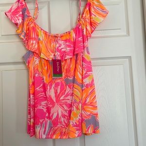 XL Tamalia Top. Sun Splashed Reduced. NWT